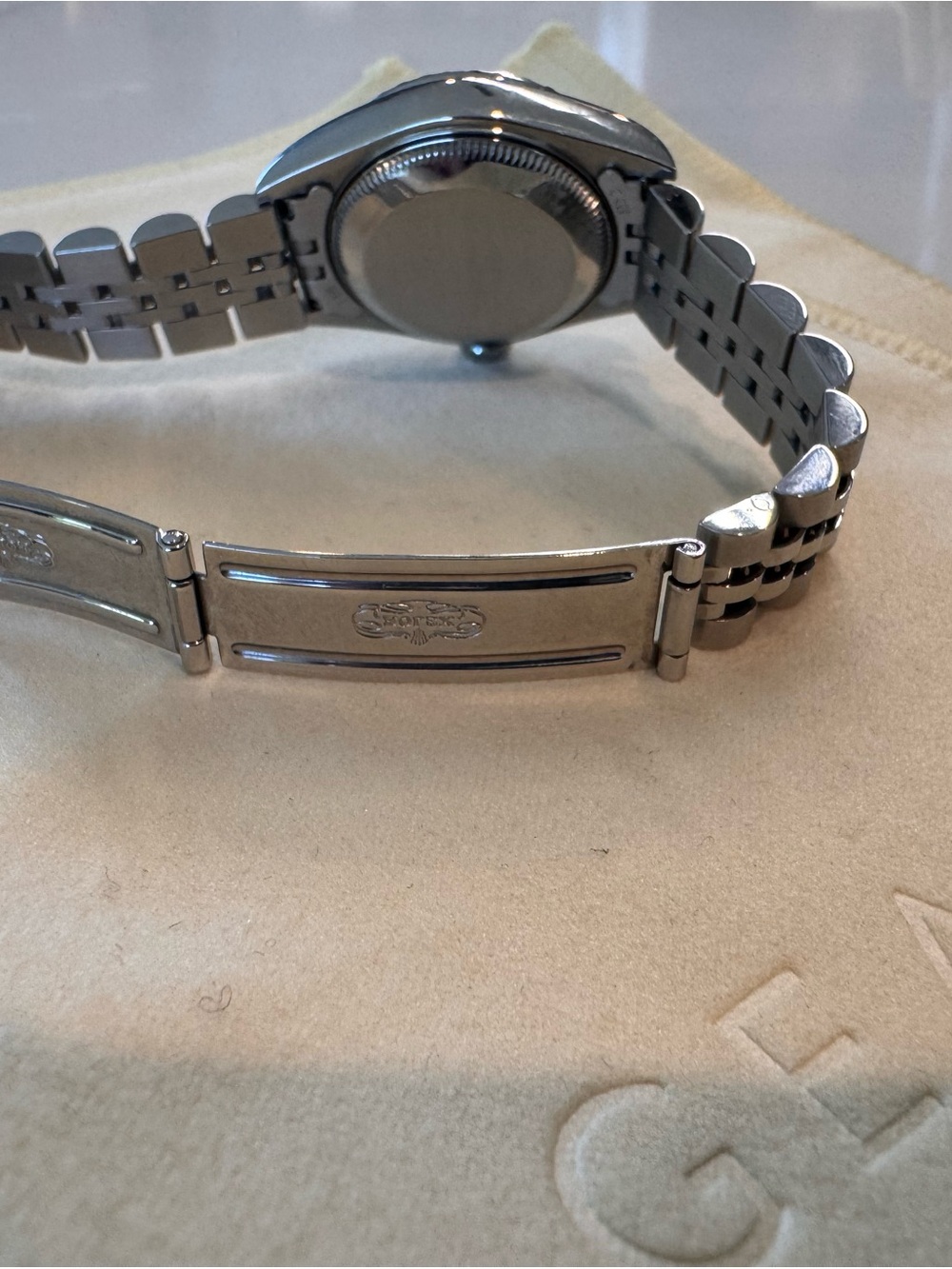 Rolex Datejust Ladies Steel 24mm Mother of Pearl Diamond Dial - Picture 5 of 10